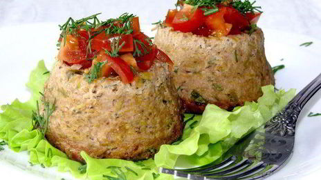 суфле из лука-порея