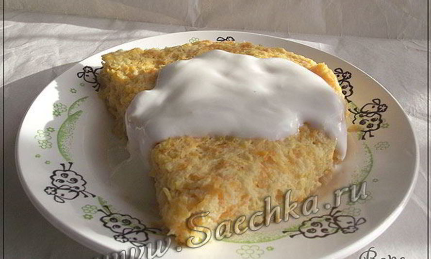 Рецепт суфле из моркови и яблок