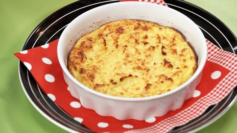 суфле из цветной капусты с сыром