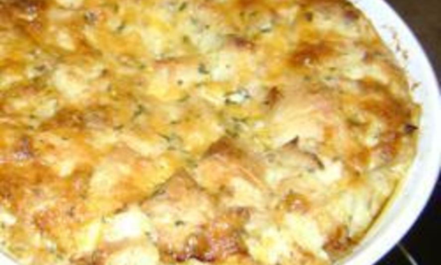 Рецепт суфле из тунца и крабов