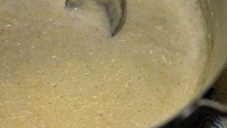 суфле из яблок с желатином