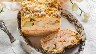 Суфле с морепродуктами