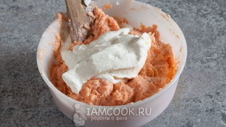 суфле с морепродуктами