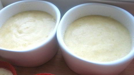 сырное суфле с горчицей