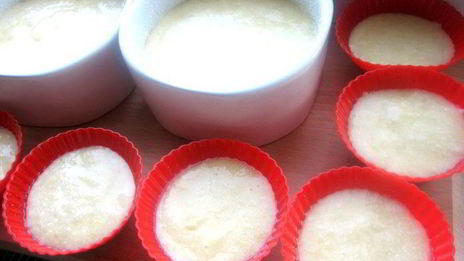 сырное суфле с горчицей