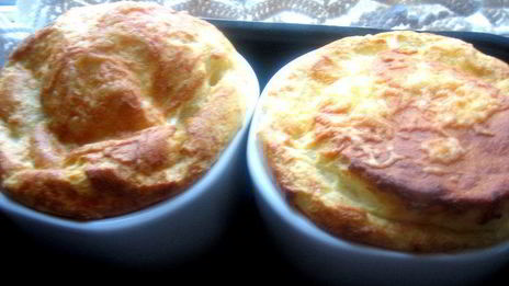 сырное суфле с горчицей