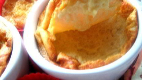 сырное суфле с горчицей