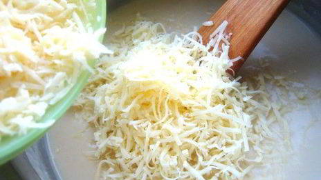 сырное суфле с горчицей