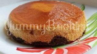 Торт-суфле карамельно-молочный