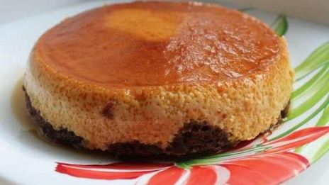 торт-суфле карамельно-молочный