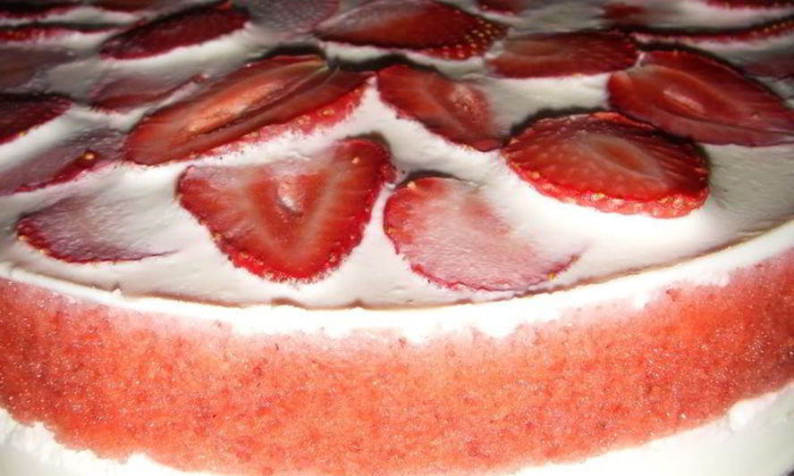 Рецепт торт-суфле strawberry temptation