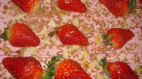 тортик-light с клубничным суфле