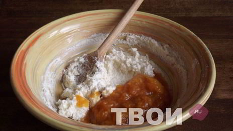 творожно-персиковое суфле