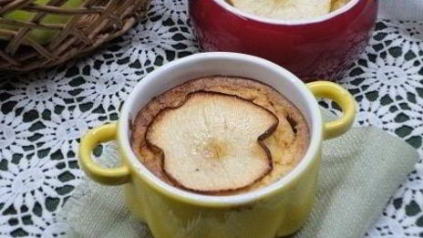 творожно-яблочное суфле