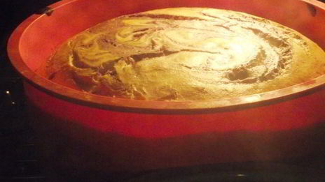 творожное суфле с черникой