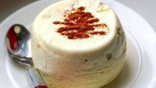 Творожное суфле с фруктами