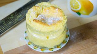 Яблочно-лимонное суфле