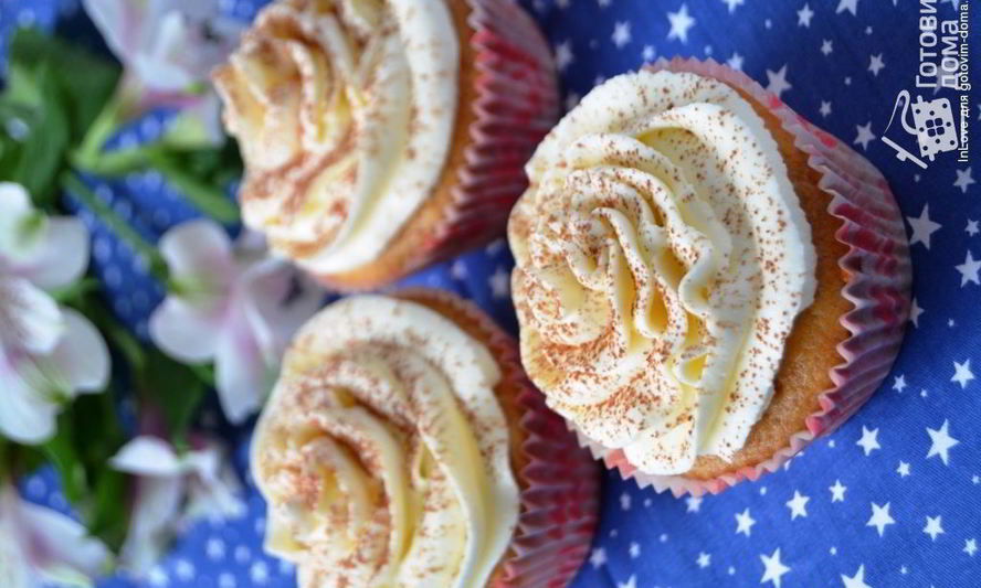 Рецепт капкейки тирамису