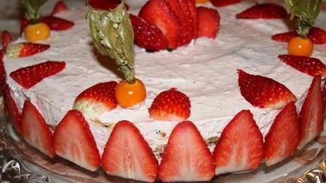 кофейно-клубничный тирамису