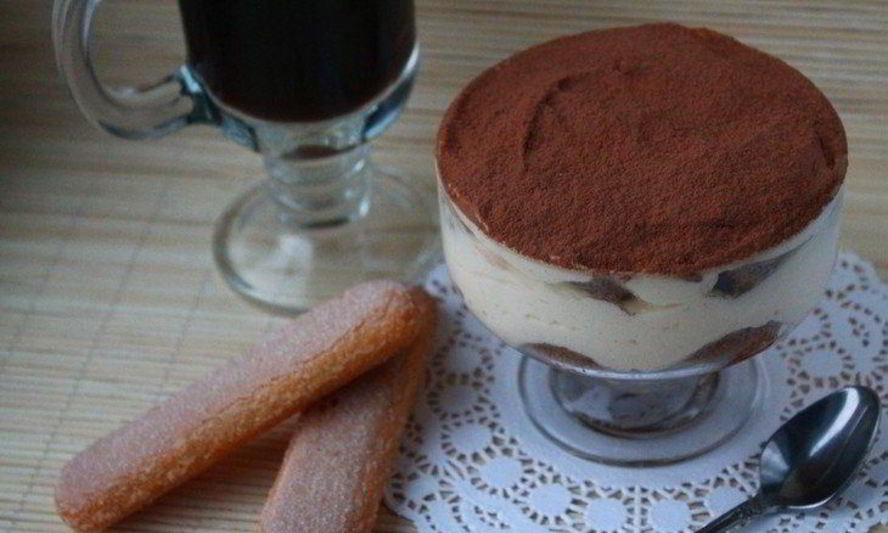 Рецепт кофейный тирамису с коньяком