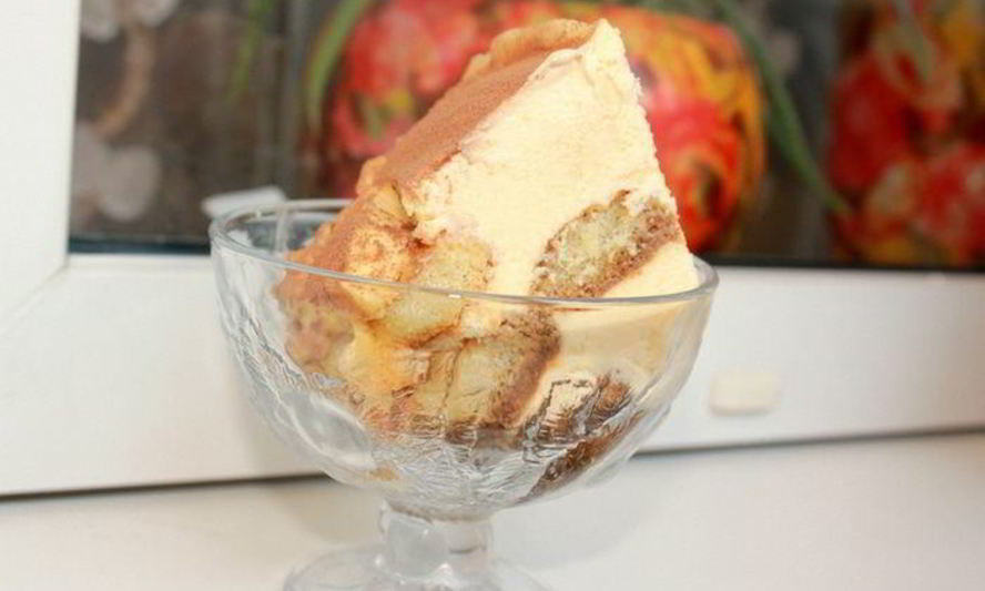 Рецепт мороженое апельсиновый тирамису