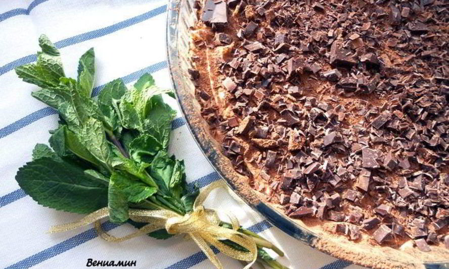 Рецепт мятный тирамису