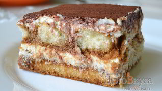 Тирамису без добавления яиц