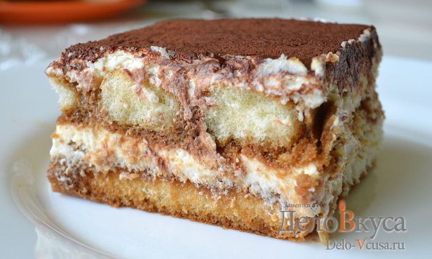 Рецепт тирамису без добавления яиц