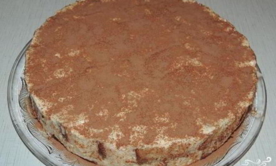 Рецепт тирамису без савоярди