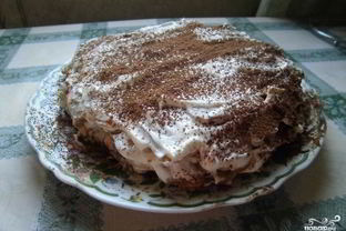 Тирамису без выпечки