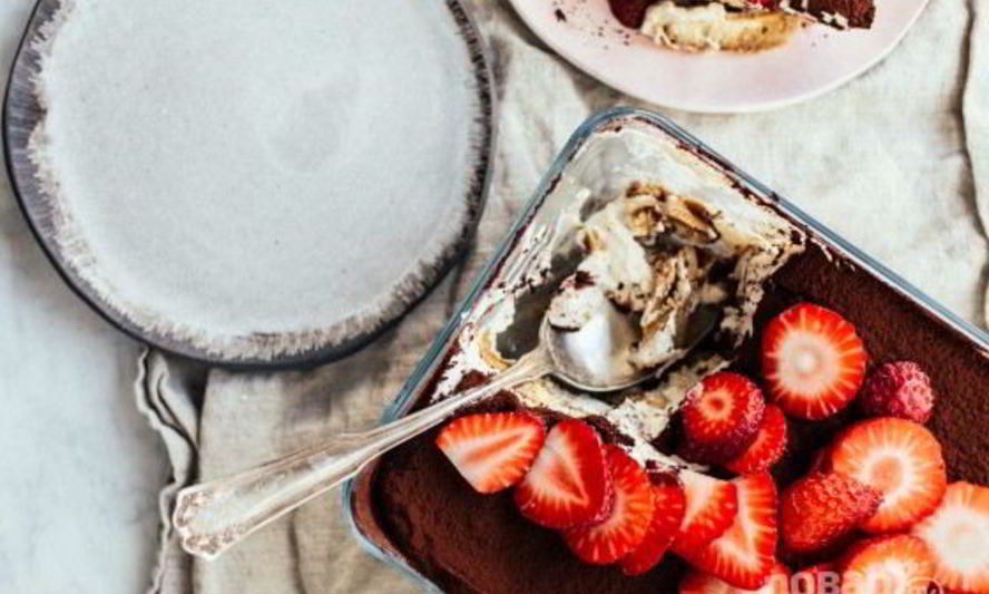 Рецепт тирамису клубничный