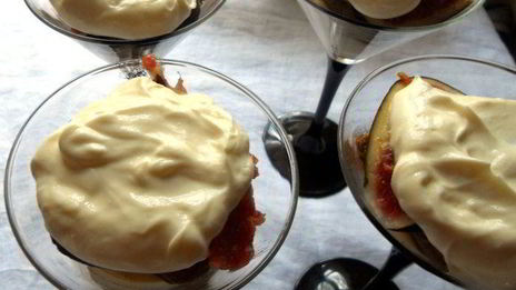 тирамису с инжиром