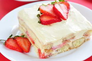 Тирамису с клубникой