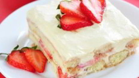 тирамису с клубникой