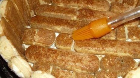 тирамису с малиной