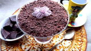 Тирамису с шоколадной крошкой