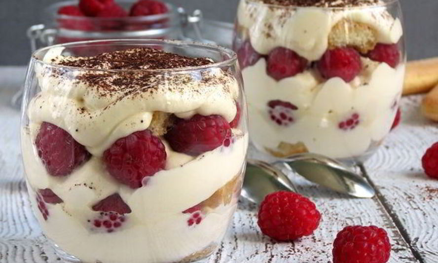 Рецепт тирамису с ягодами