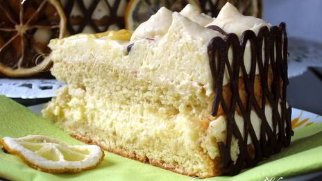 торт-десерт лимонный тирамису