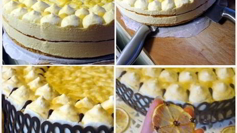 торт-десерт лимонный тирамису