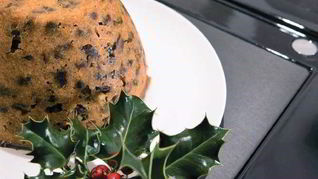 Традиционный английский рождественский пудинг