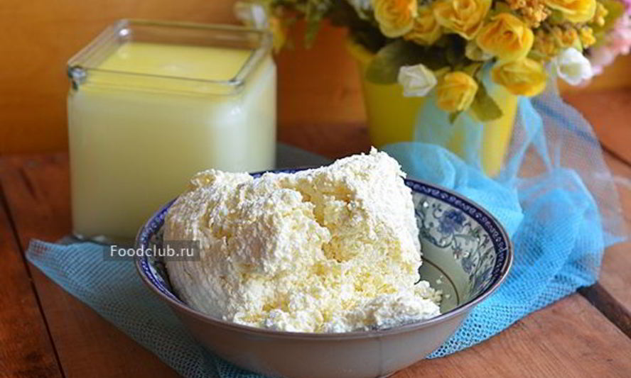 Рецепт творог домашний