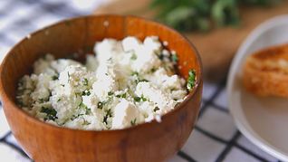 Творог из кефира