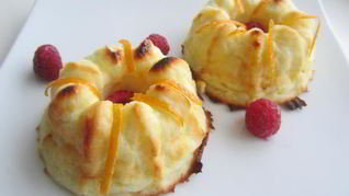 Творожно-лимонный пудинг