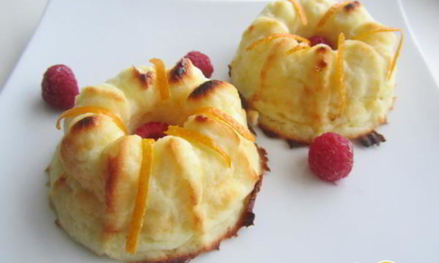 Рецепт творожно-лимонный пудинг