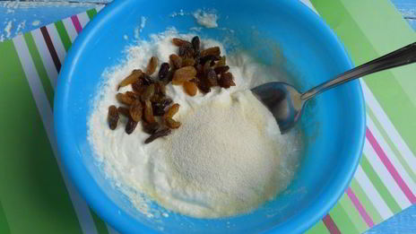 творожный пудинг в микроволновке