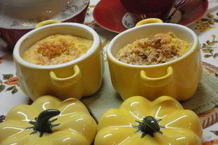 Тыквенно-яблочный пудинг