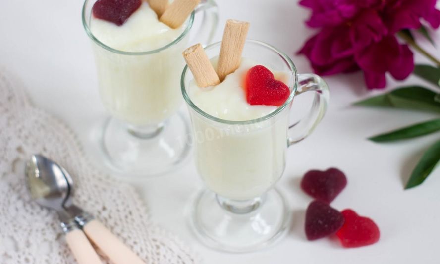 Рецепт ванильный пудинг