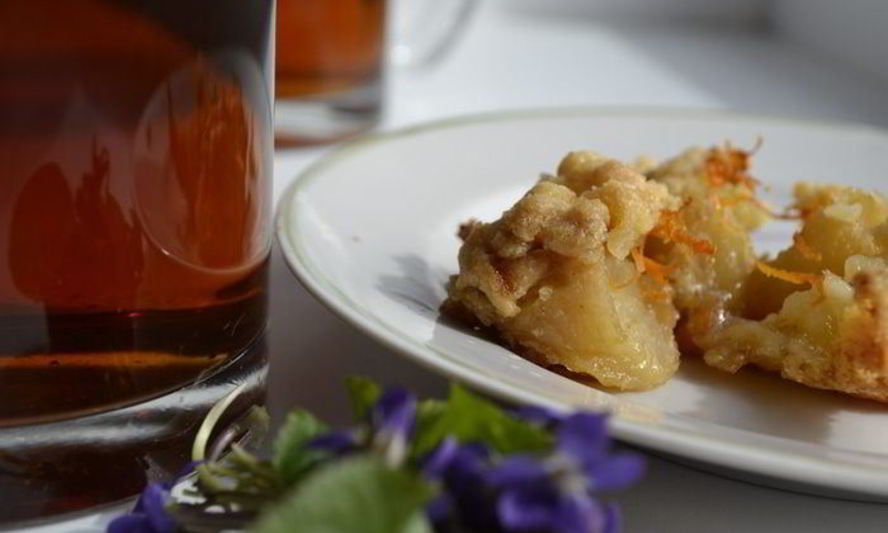 Рецепт яблочный крамбл