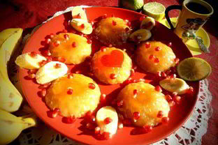 Банановый десерт Зефирка