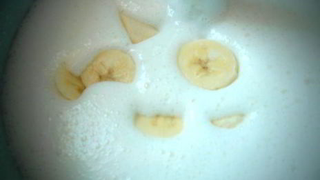 банановый десерт зефирка